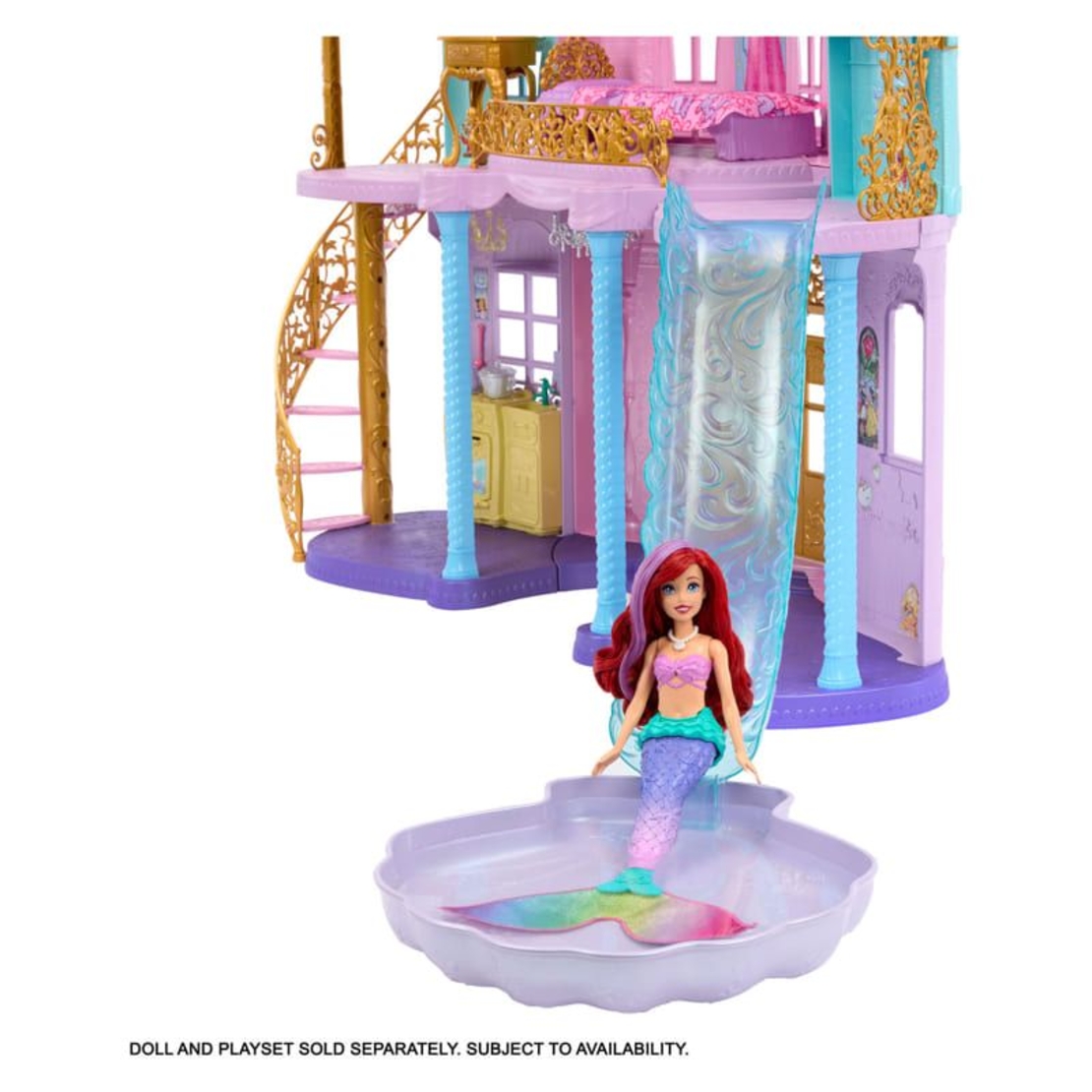 Къща за кукли Mattel Disney Princes Magical Adventure Castle