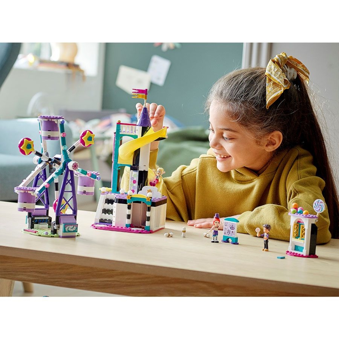 LEGO® Friends Магическо виенско колело и пързалка 41689