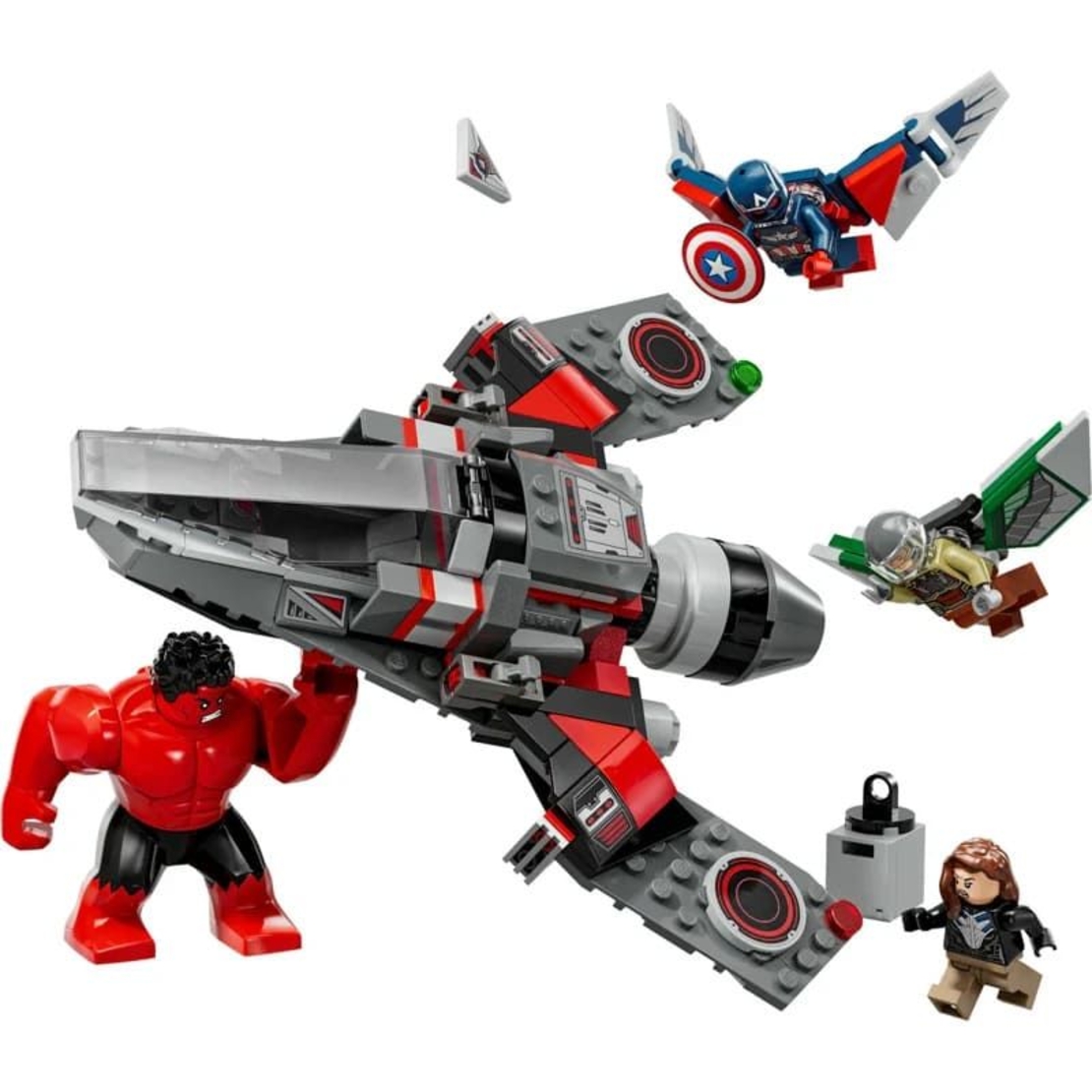 LEGO® Marvel Битка на Капитан Америка срещу Червения Хълк 76292