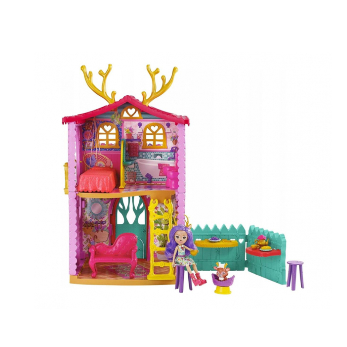 Куклена къща Mattel Enchantimals Small House