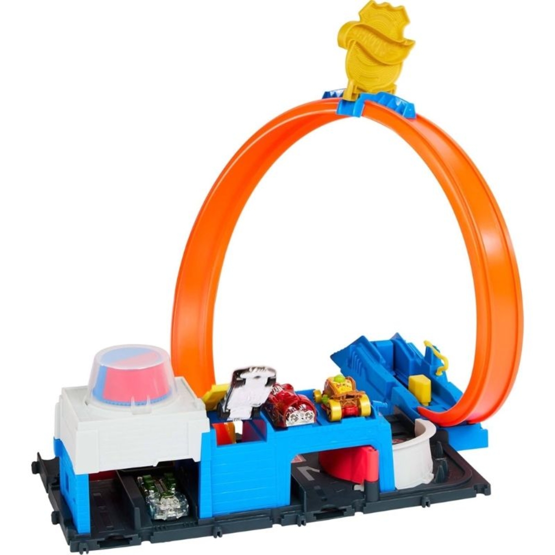 Писта Mattel Hot Wheels Super Police Station