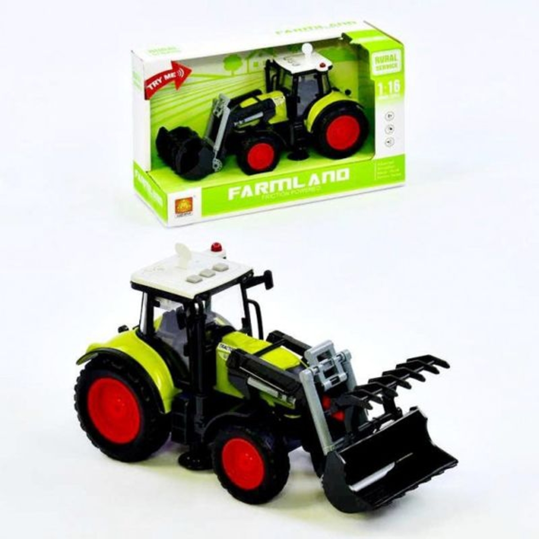 Фермерски трактор Wenyi Raya Toys 1:16