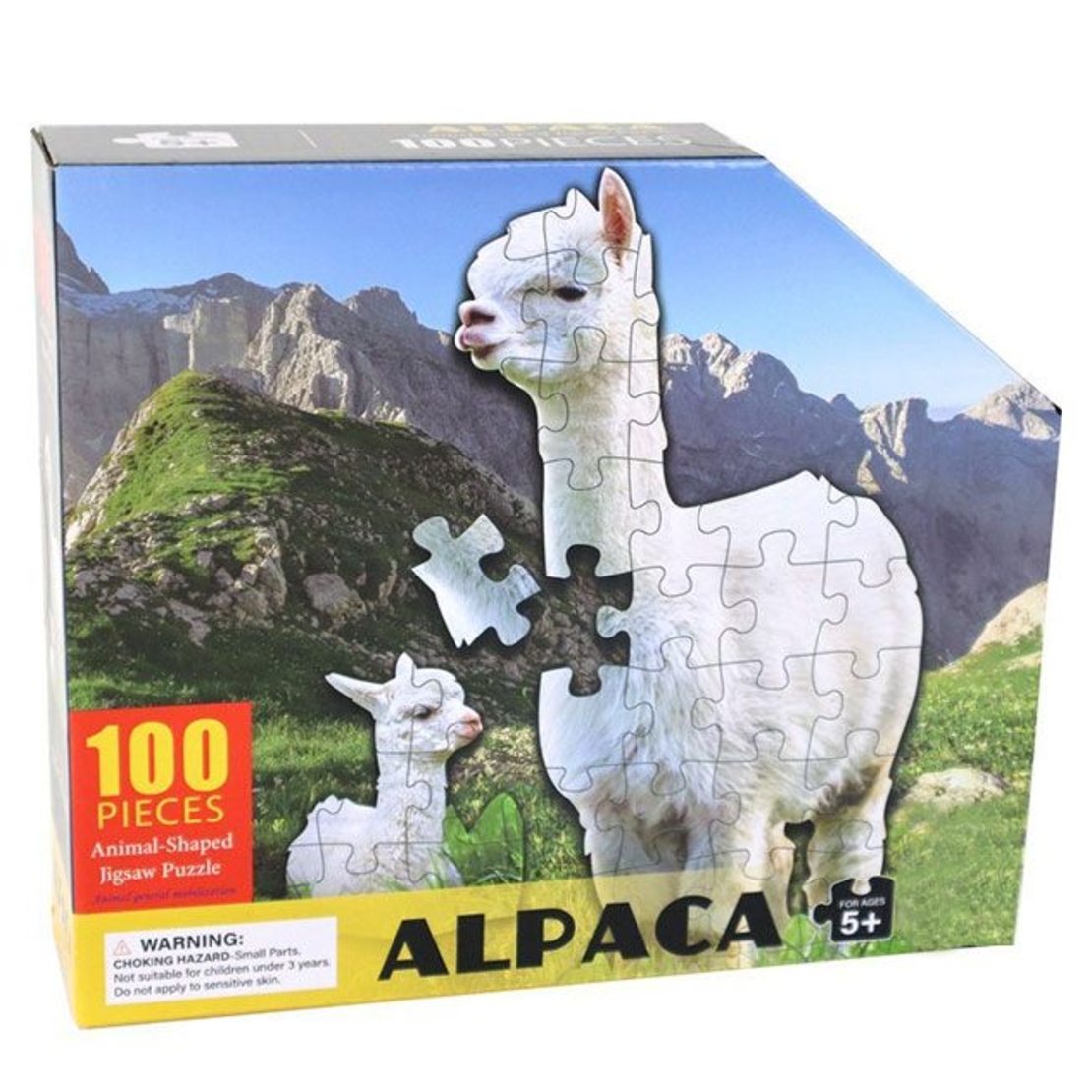 Пъзел Raya Toys Алпака, 100 ч.