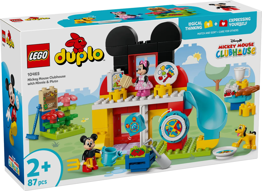 LEGO® DUPLO® Disney™ Клубът на Мики Маус с Мини и Плуто 10465