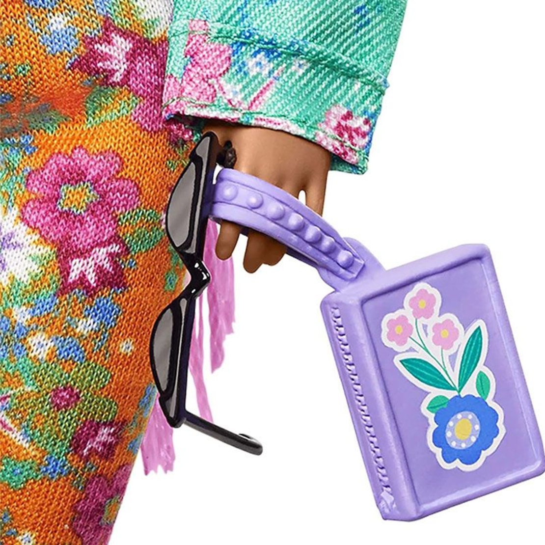 Кукла Mattel Barbie Extra 10 с розови плитки и домашен любимец