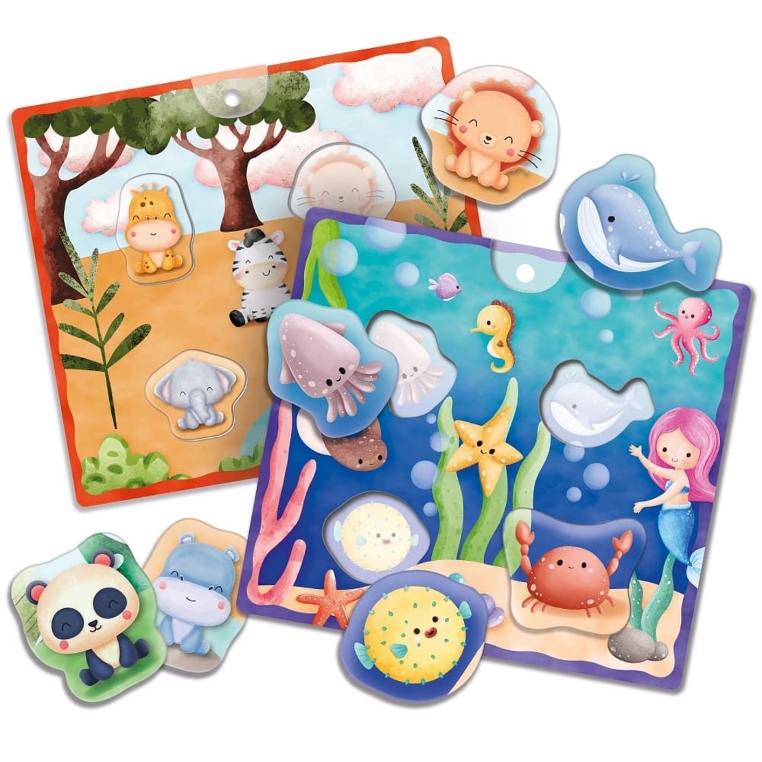 Образователна игра Lisciani Montessori Baby Soft touch boards 107834