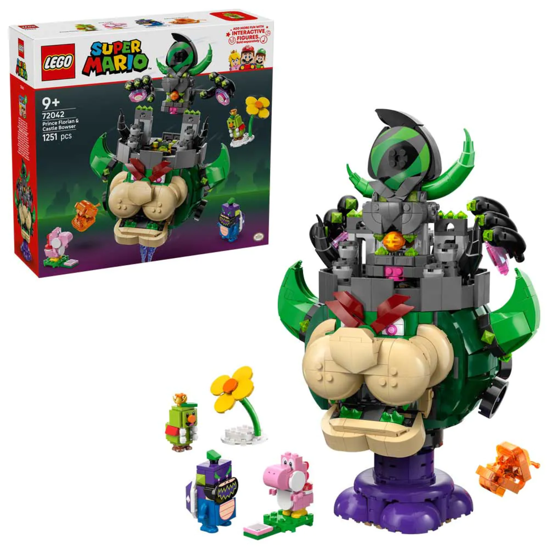 LEGO® Super Mario™ Prince Florian и Castle Bowser 72042