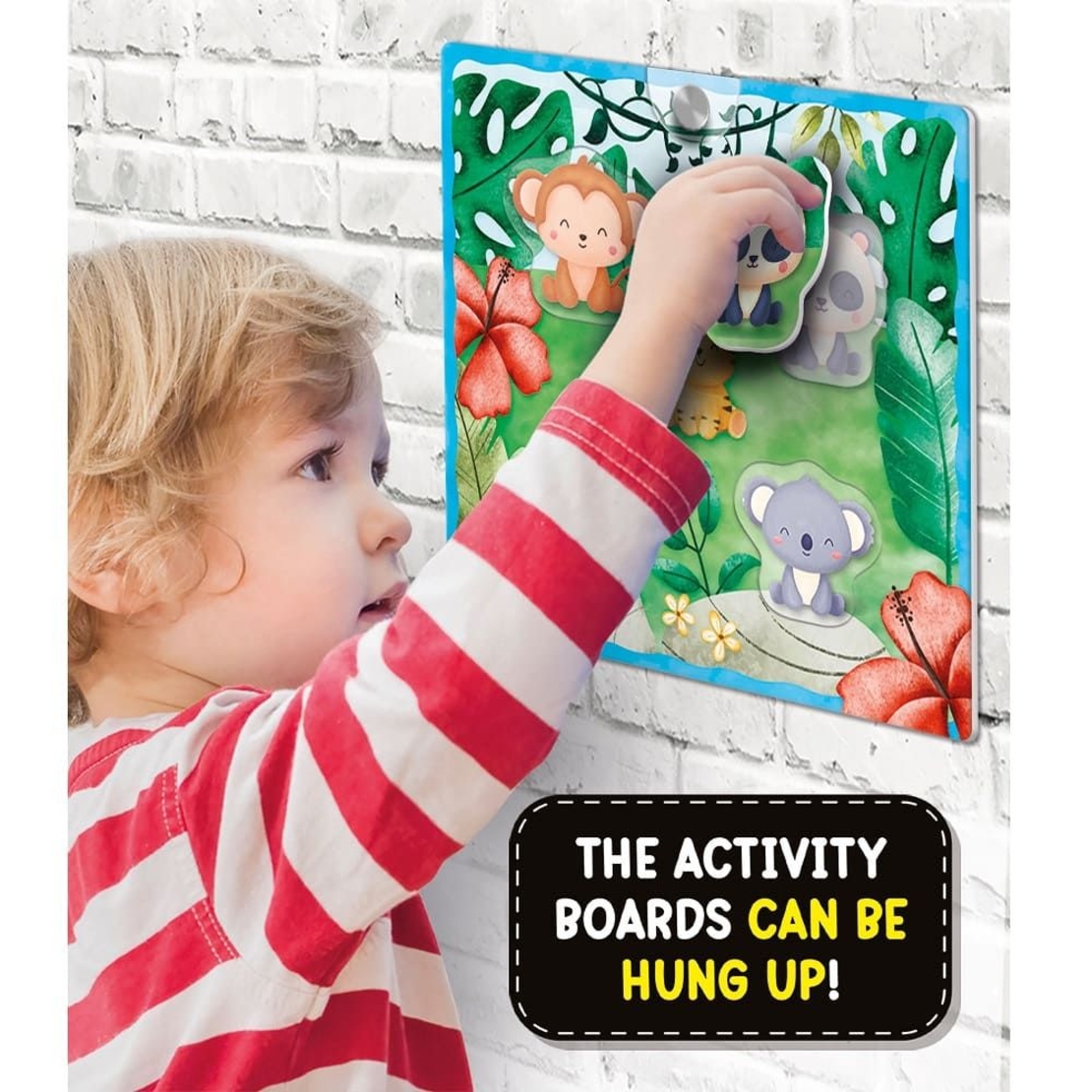 Образователна игра Lisciani Montessori Baby Soft touch boards 107834