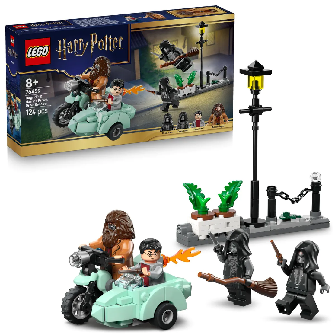 LEGO® Harry Potter™ Бягството на Хагрид и Хари от Привит Драйв 76459