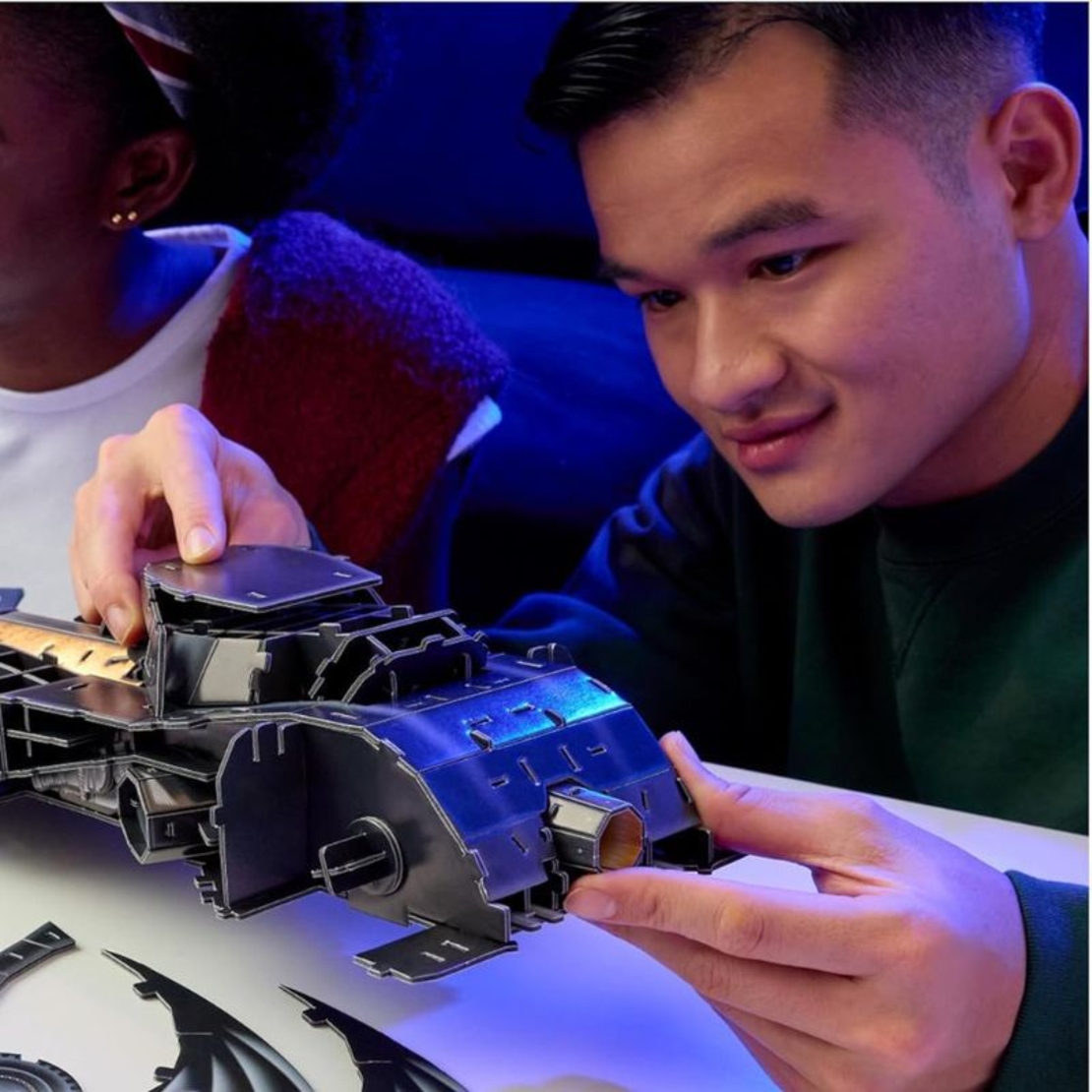 4D пъзел Spin Master DC Comics Batmobile, 202 ч.