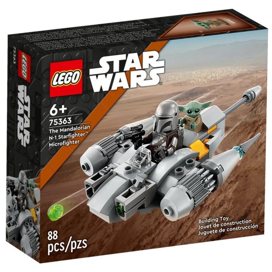 LEGO® Star Wars™ Микробоец N-1 Starfighter на Мандалореца 75363