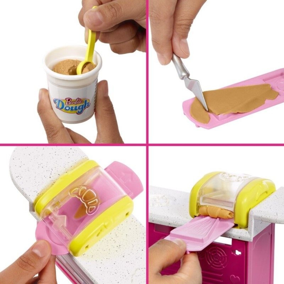 Игрален комплект Mattel Barbie It Takes Two Кукла с Кафетерия, с 17 аксесоара