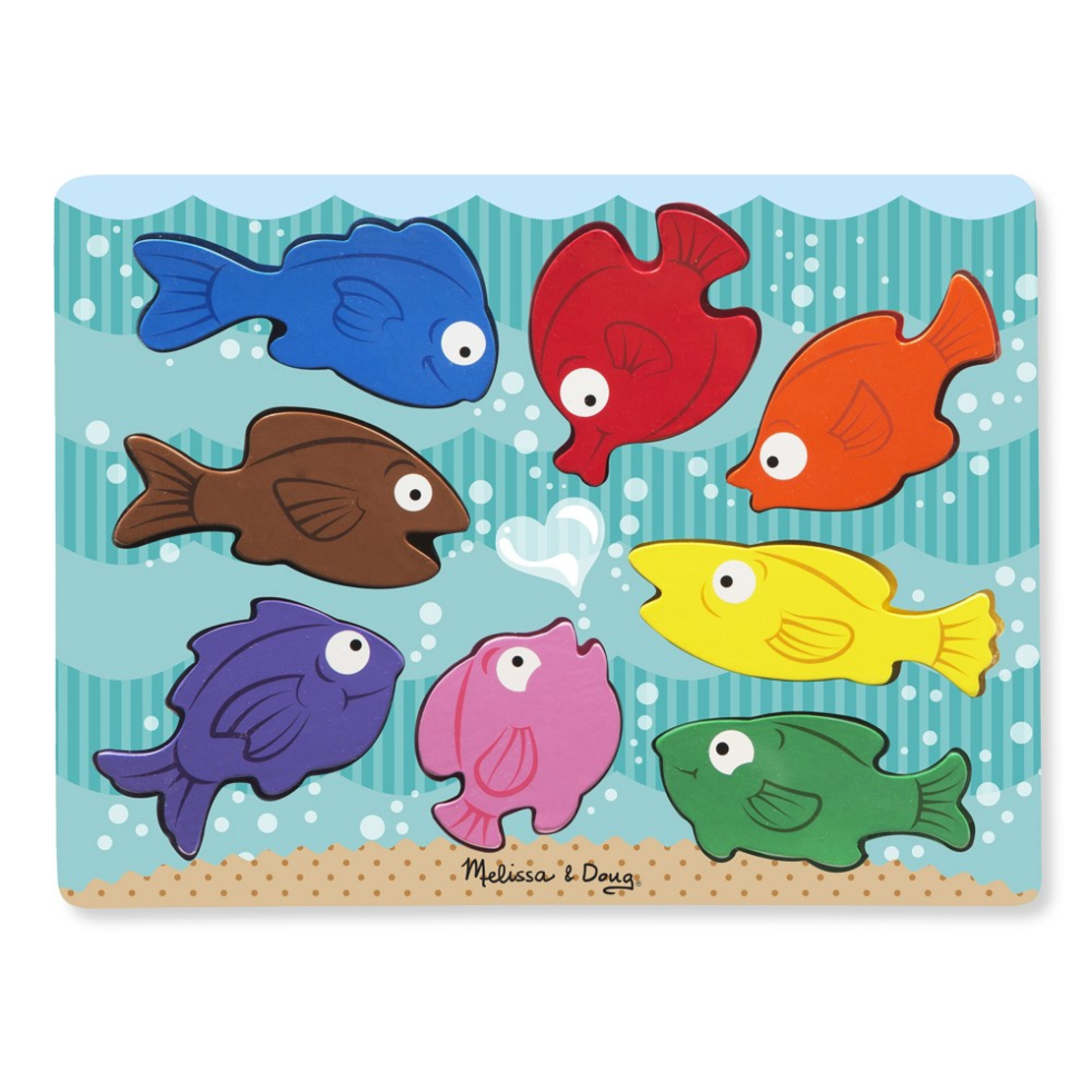 Пъзел за учене на цветовете Melissa and Doug 19003