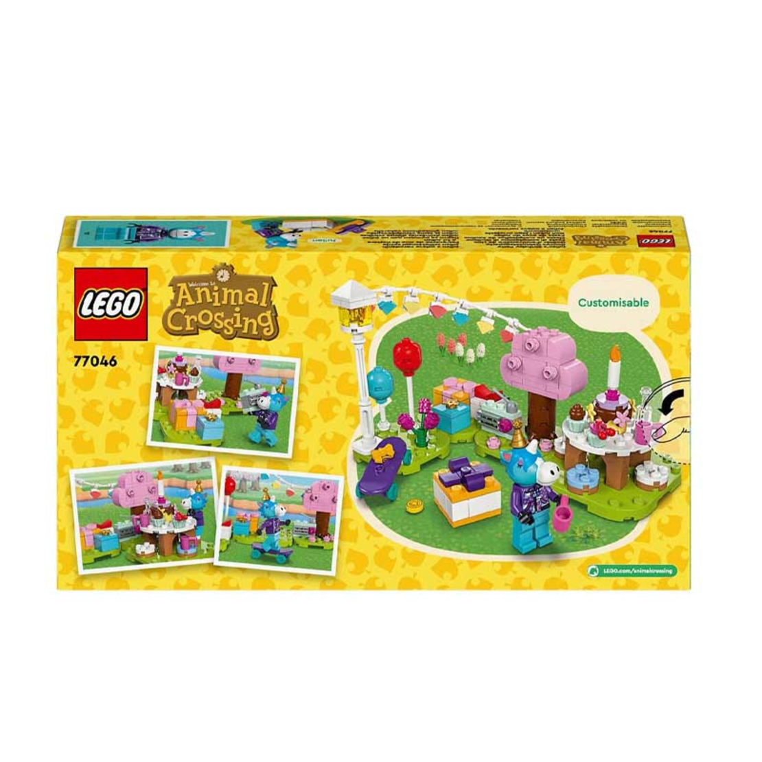 LEGO® Animal Crossing™ Парти за рожден ден на Julian 77046