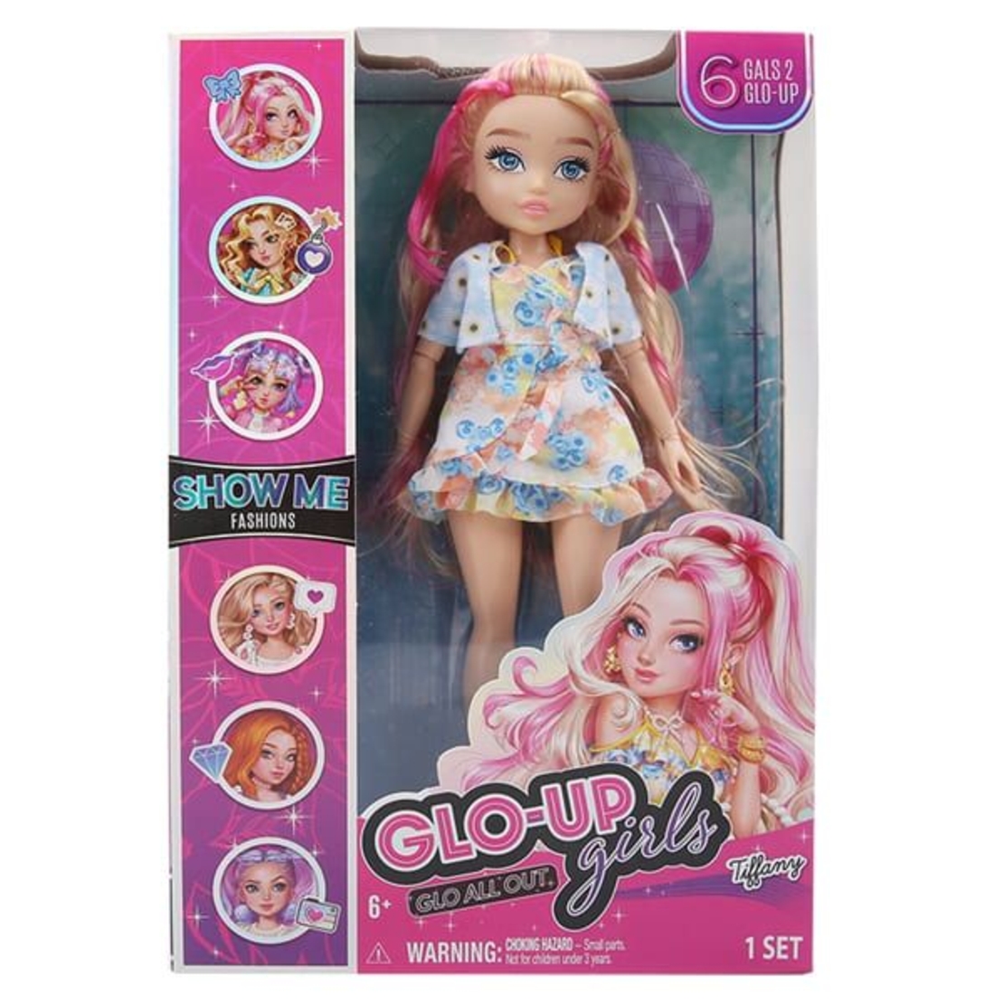 Кукла Raya Toys GLO-UP Girls Tiffany, колекционерска