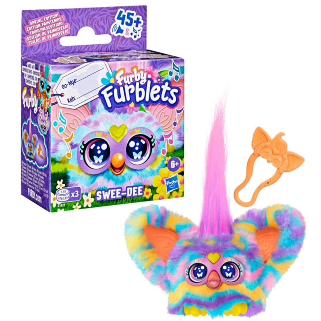 Музикална плюшена играчка Hasbro Furby Furblet Swee-Dee, G1433