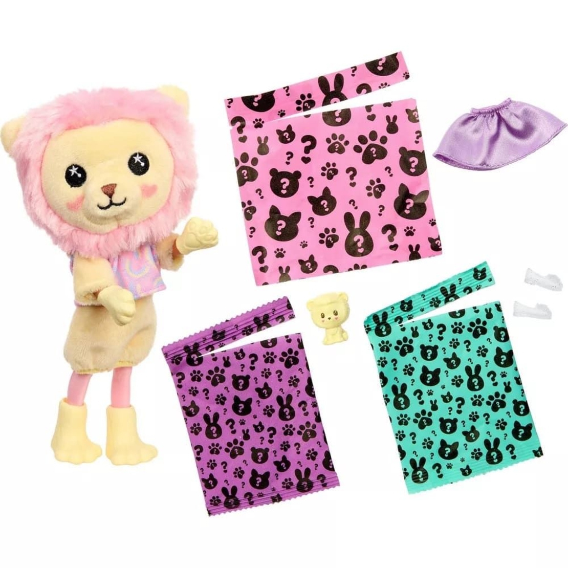 Кукла Mattel Barbie Cutie Reveal Lion Chelsea, изненада