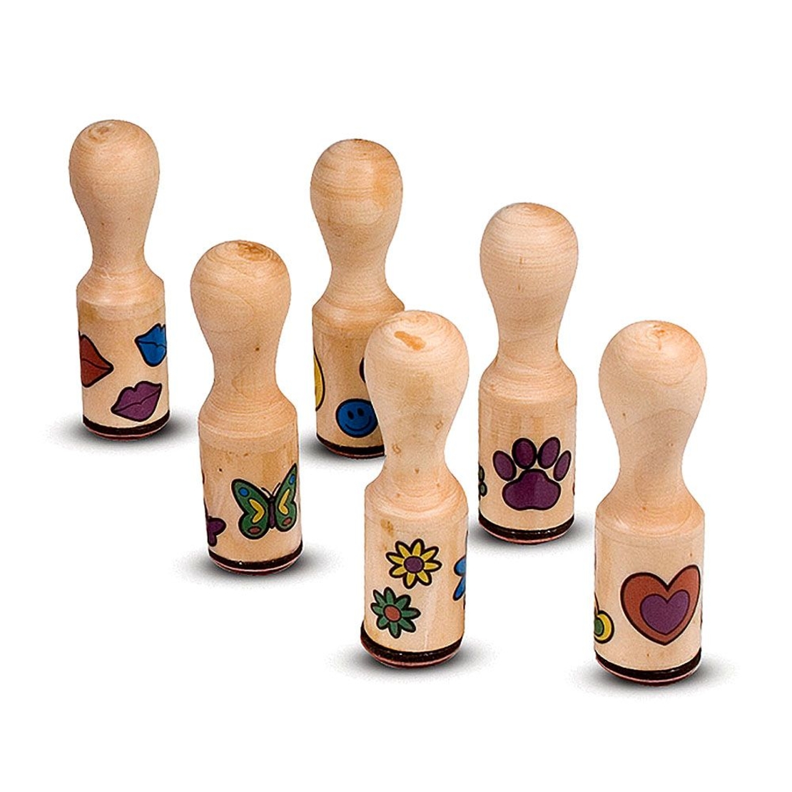 Дървени печати с дръжка Melissa and Doug 12407