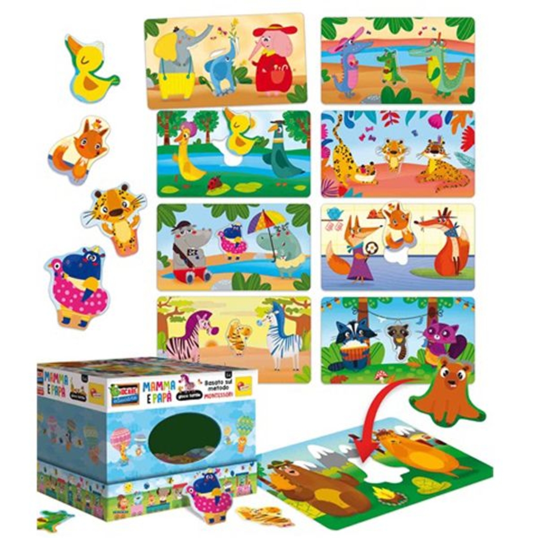 Игра Lisciani Montessori Семейства 86757