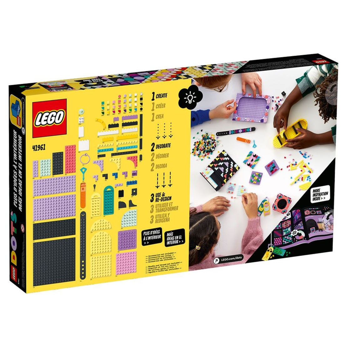 LEGO® DOTS Дизайнерски инструменти 41961