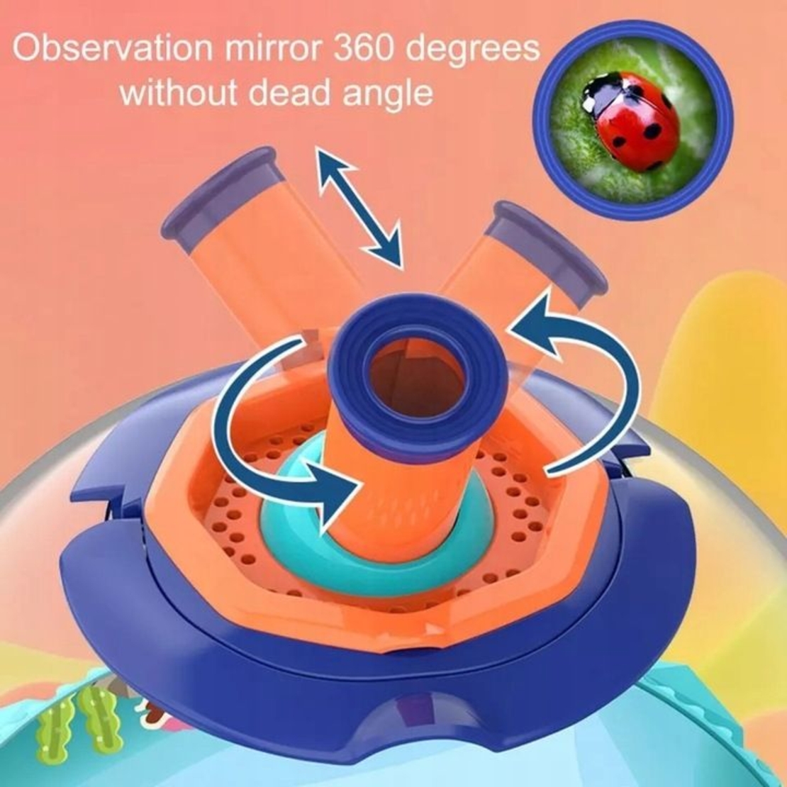 Детски игрален комплект Raya Toys Контейнер за наблюдение на насекоми