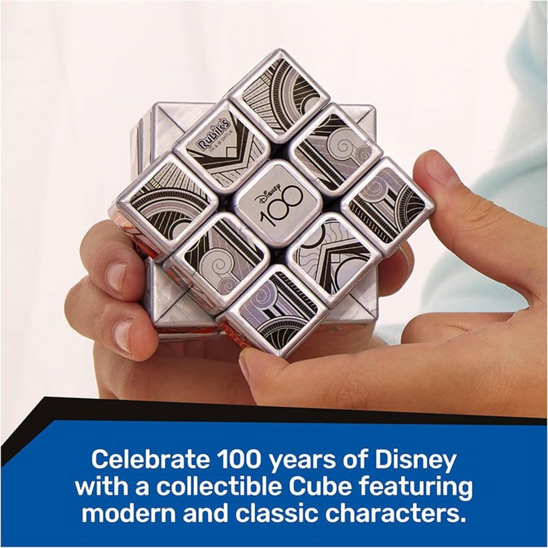 Логически пъзел куб на Рубик Spin Master Rubik Disney Platinum Кубче 3х3