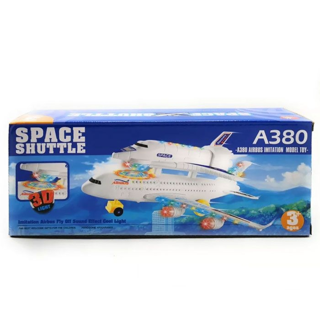 Детски самолет и космическа совалка Raya Toys със светлини и звуци