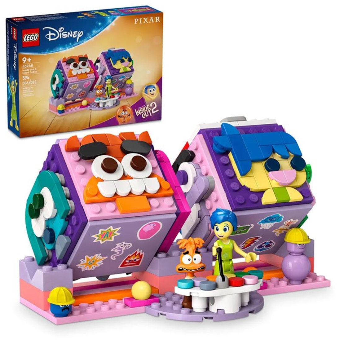 LEGO® Disney Отвътре навън 2: Кубчета на настроенията 43248