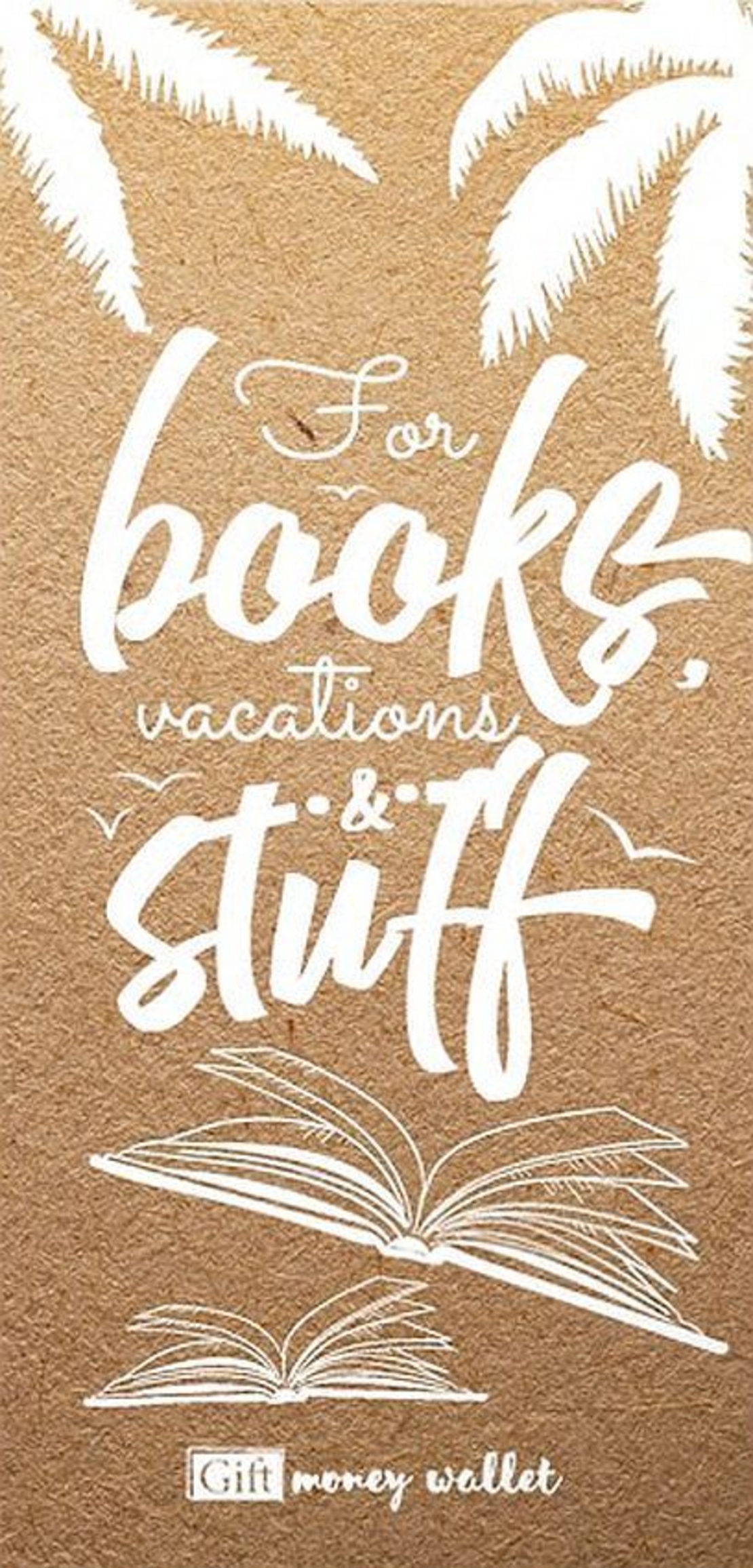Плик за пари и ваучери - For books, vacations and stuff