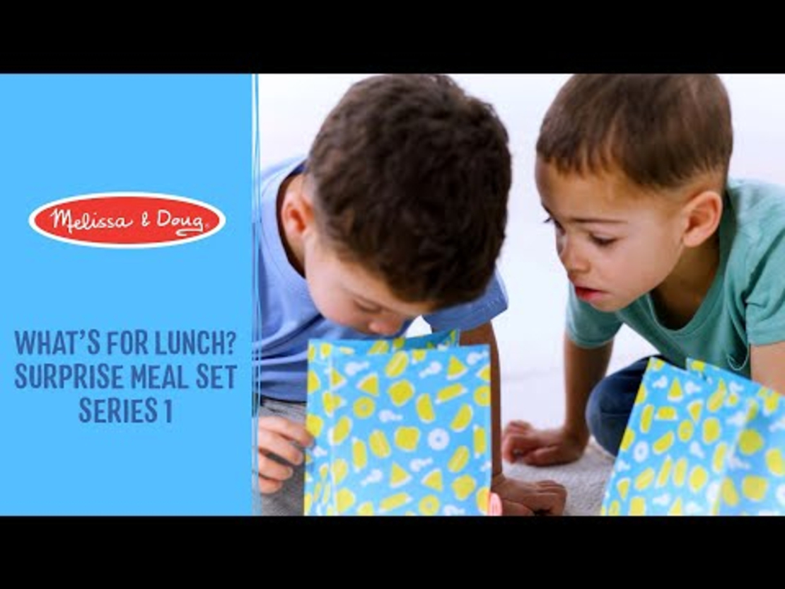 Детски игрален комплект изненада Melissa and Doug Какво има за обяд? 95211