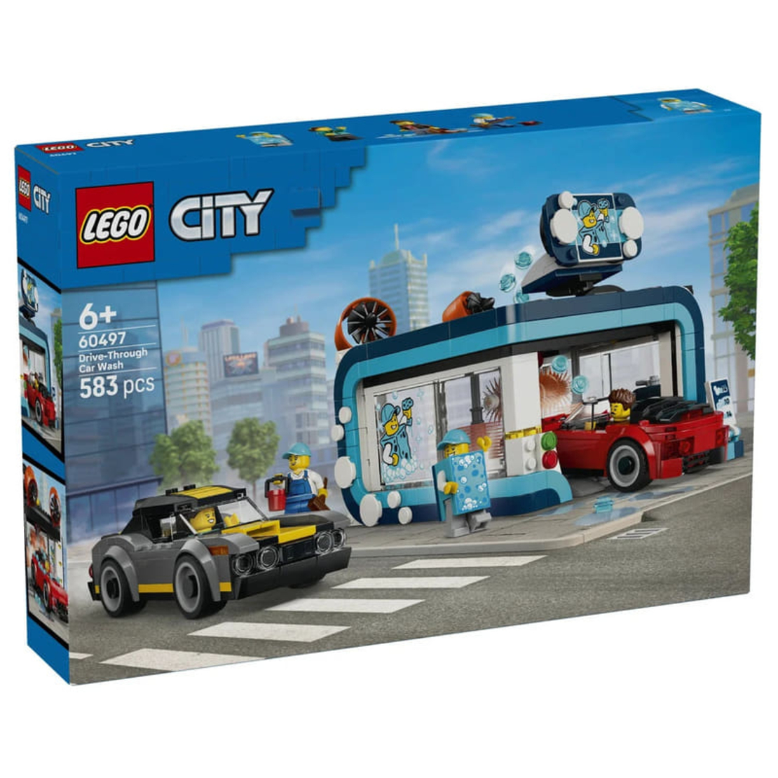 LEGO® City Автомивка с преминаване на колата 60497