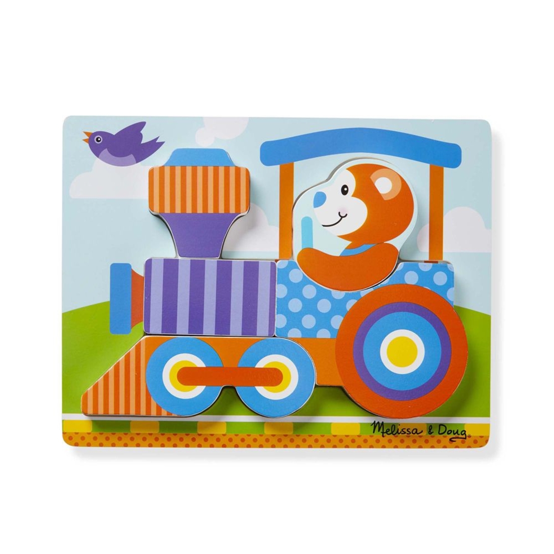 Дървен пъзел Melissa and Doug Превозни средства 40133