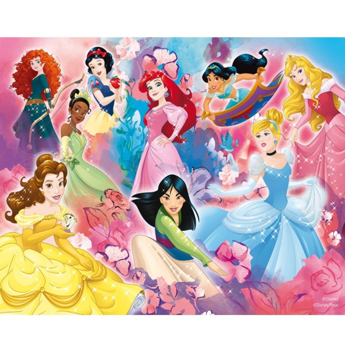 Двустранен пъзел Lisciani Disney Eco Puzzle Принцеси, 24 ч.