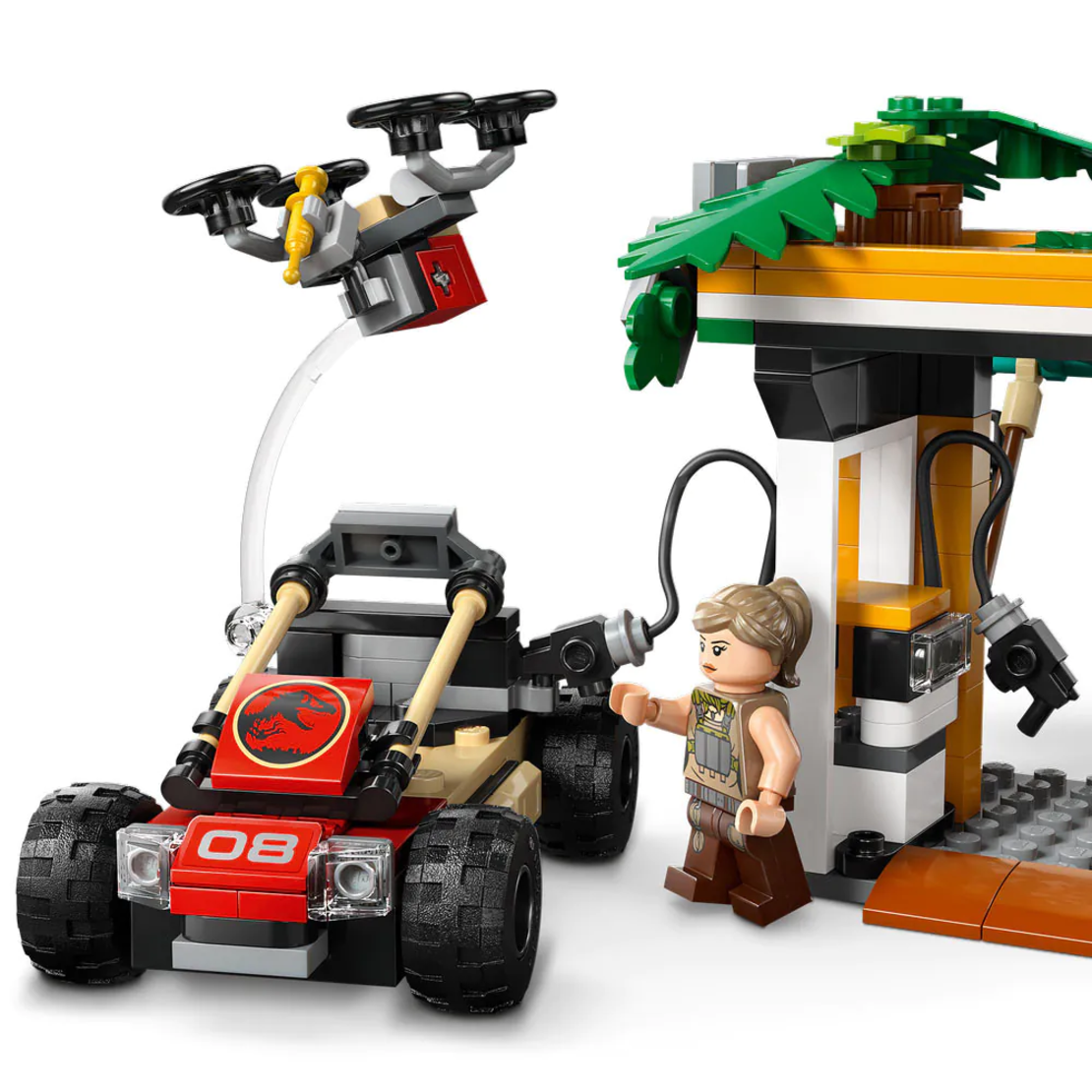 LEGO® Jurassic World Мисия за проследяване на раптор и титанозавър 76973