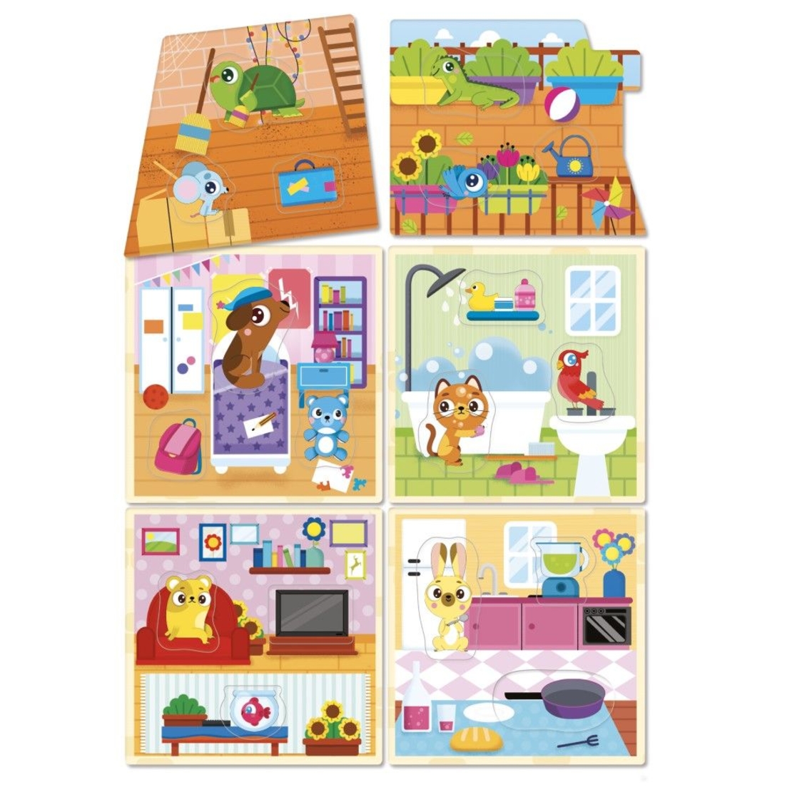 Бебешка игра Lisciani Montessori Бебешка къща