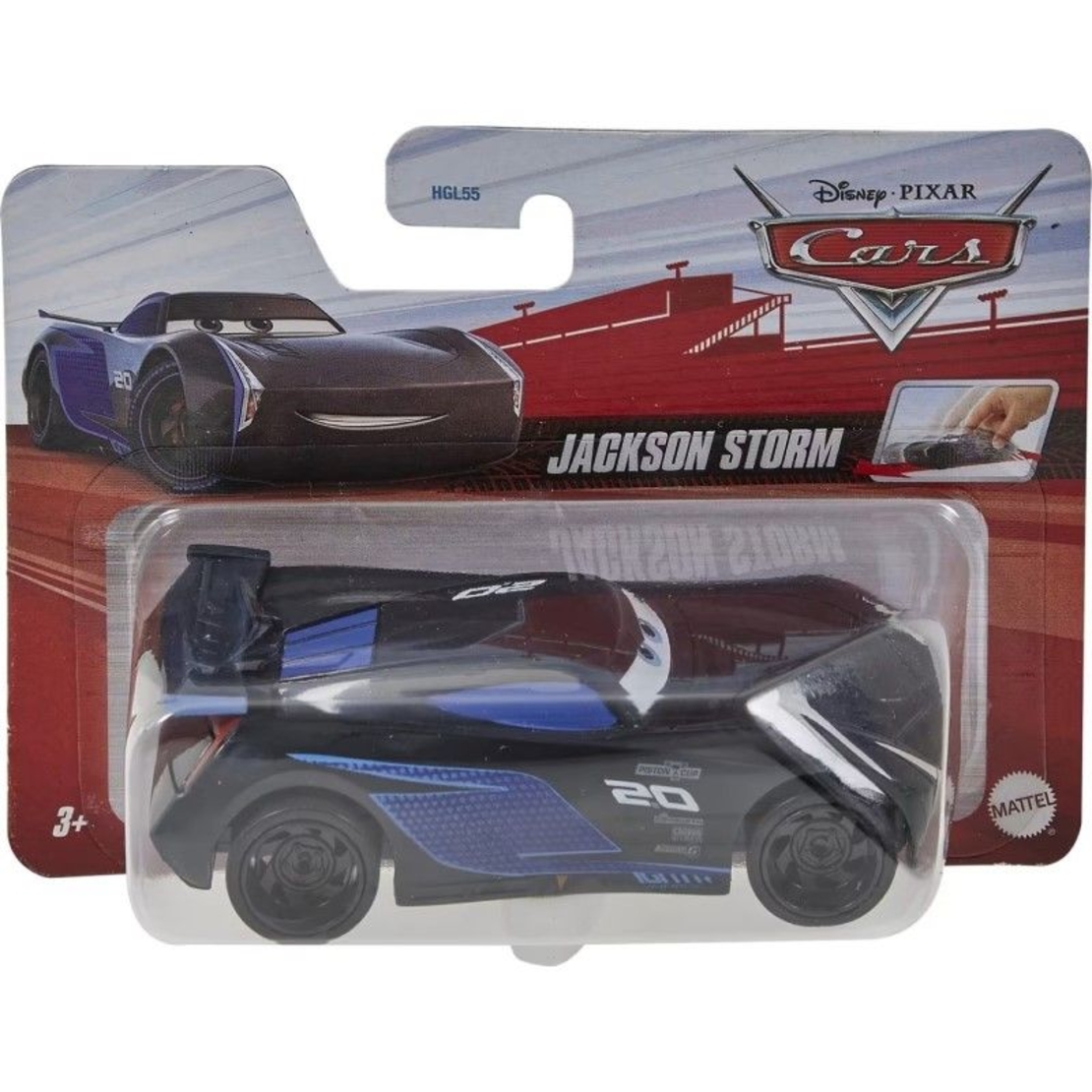 Количка Mattel Cars Jackson Storm 1:43, HGL51