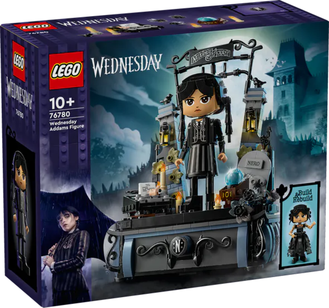 LEGO® Wednesday Фигура на Уензди Адамс 76780