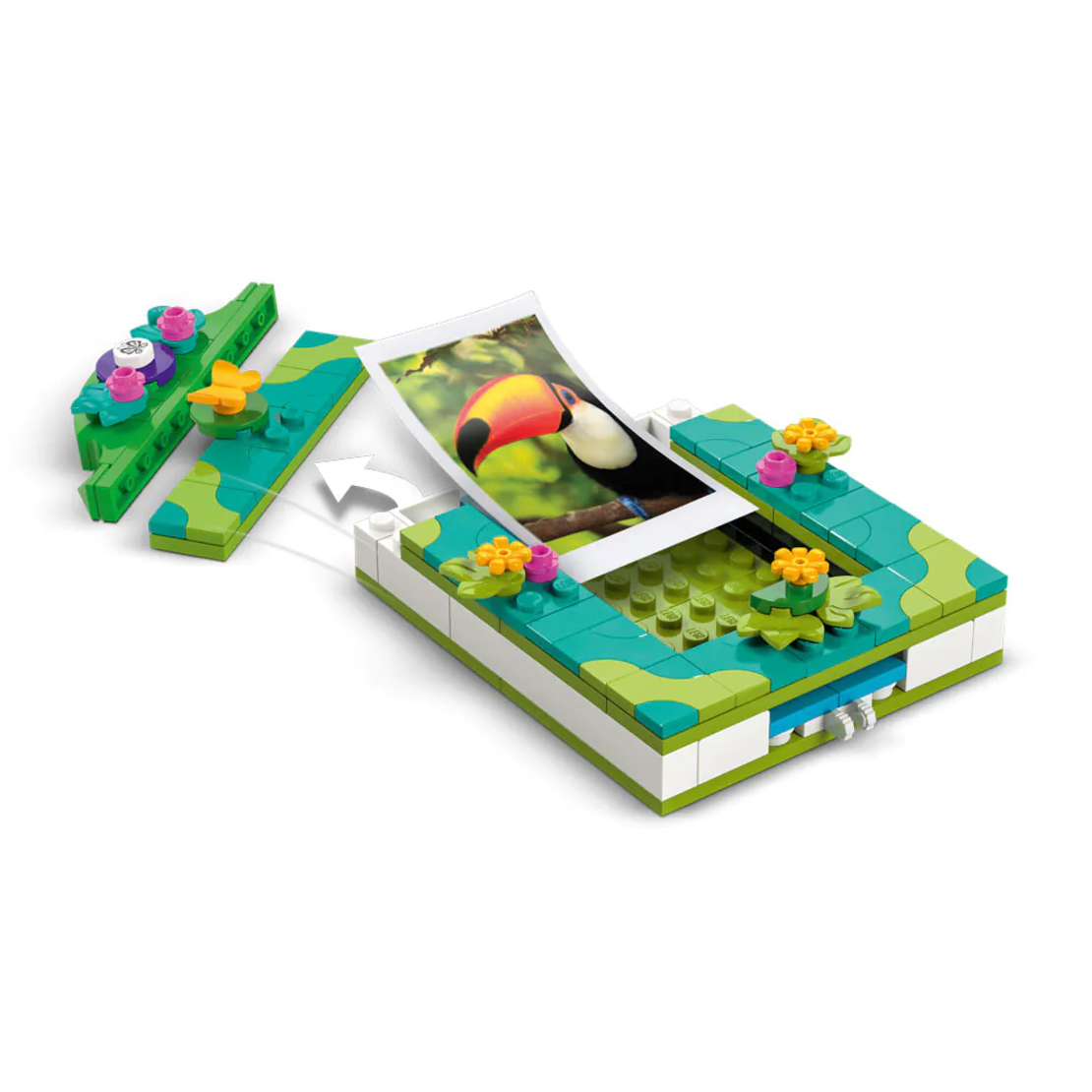 LEGO® Disney Encanto Рамка за снимка и кутията за бижута на Мирабел 43239