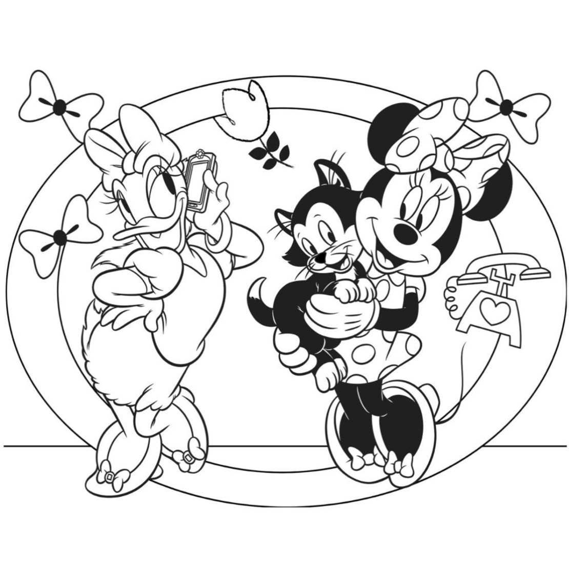 Двустранен пъзел Lisciani Disney Eco Puzzle Мини Маус, 24 ч.