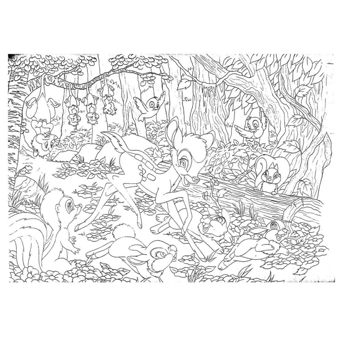 Детски пъзел Lisciani Bambi 60ч 47932