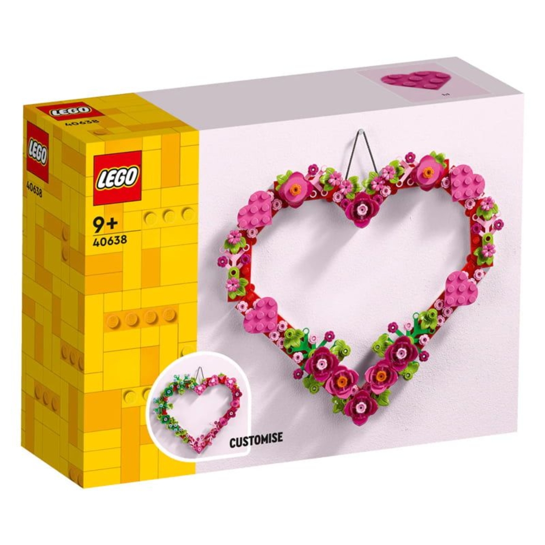 LEGO® Орнамент сърце 40638