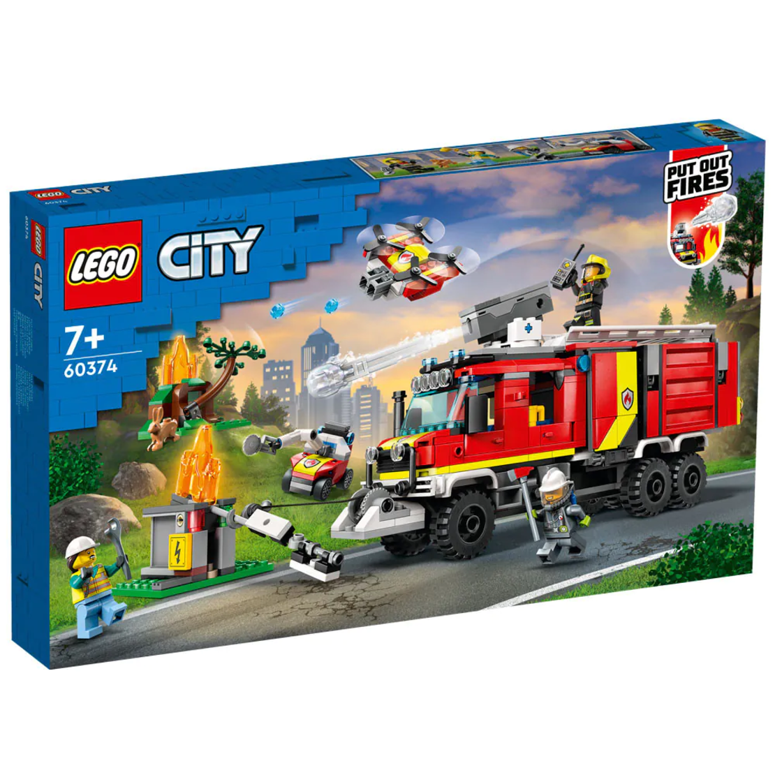 LEGO® City Камион на пожарната команда 60374