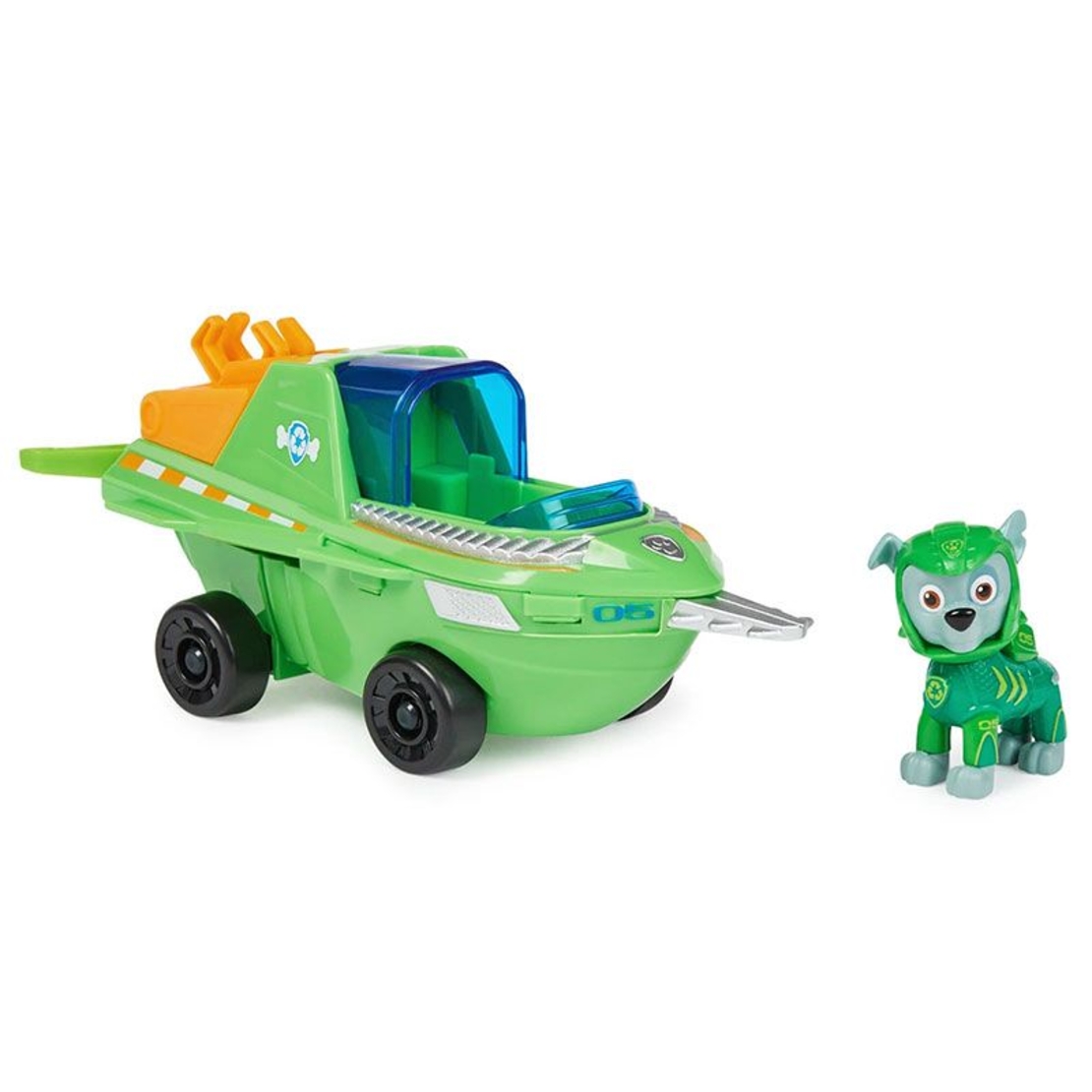 Игрален комплект Spin Master Paw Patrol Aqua Pups, фигура и превозно средство