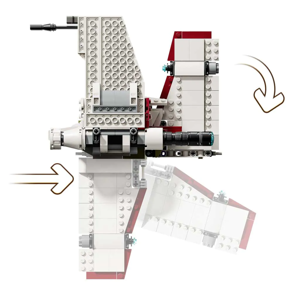 LEGO® Star Wars™ Изтребител V-19 „Поток“ 75432