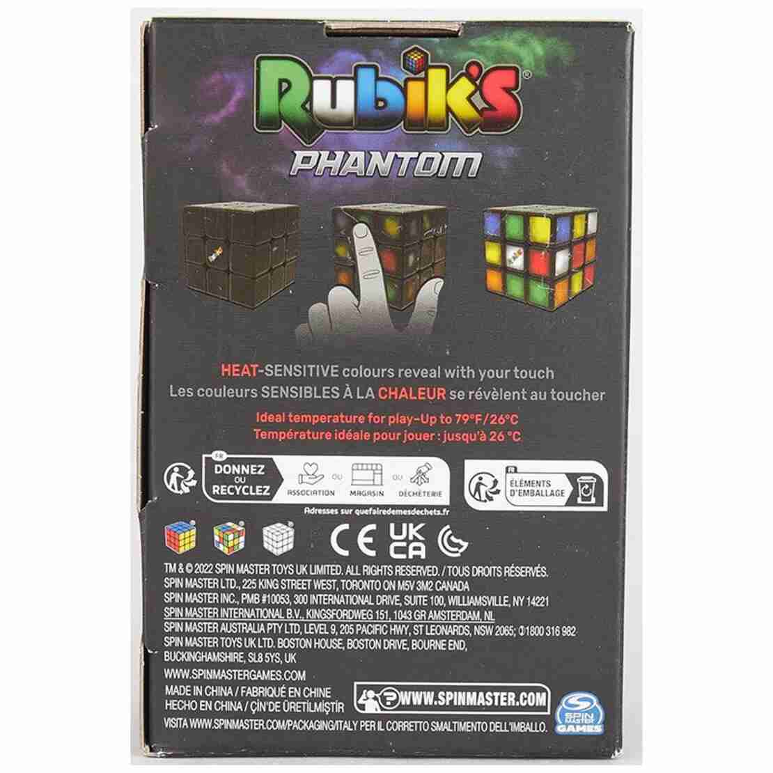 Логически пъзел куб на Рубик Spin Master Rubik Кубче 3х3 Phantom