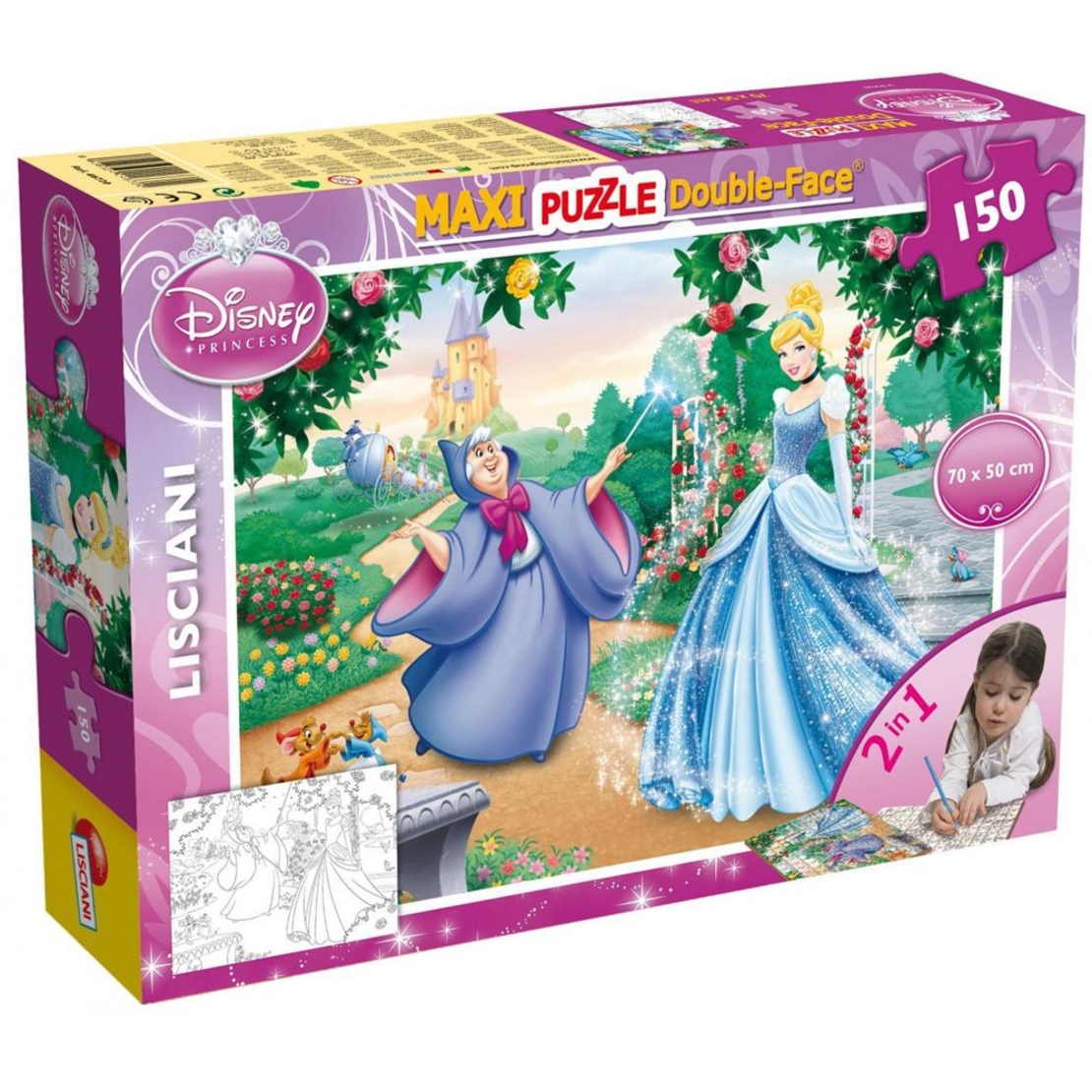 Детски пъзел Lisciani Cindеrella 150ч 46720