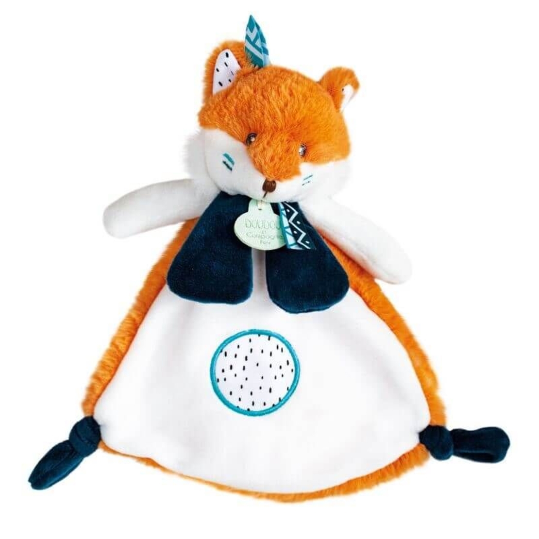 Плюшена играчка за гушкане Doudou лисица 23 см, DC3641