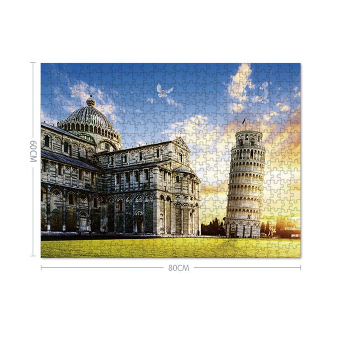 Пъзел Raya Toys Кулата в Пиза, 1500 ч.