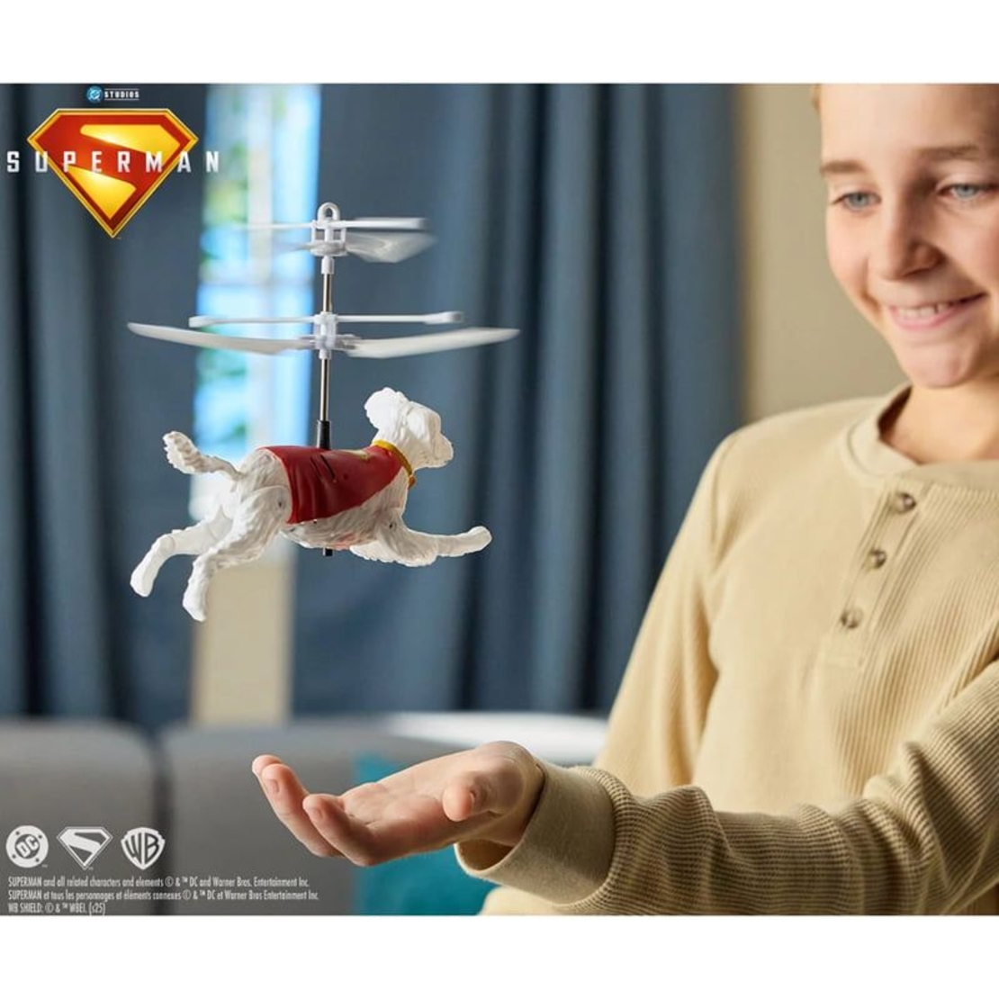 Детска играчка Spin Master DC Comics Superman Up in the Sky! Летящият Krypto