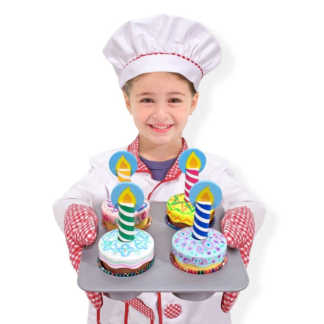 Дървен комплект за печене на тортички Melissa and Doug 14019